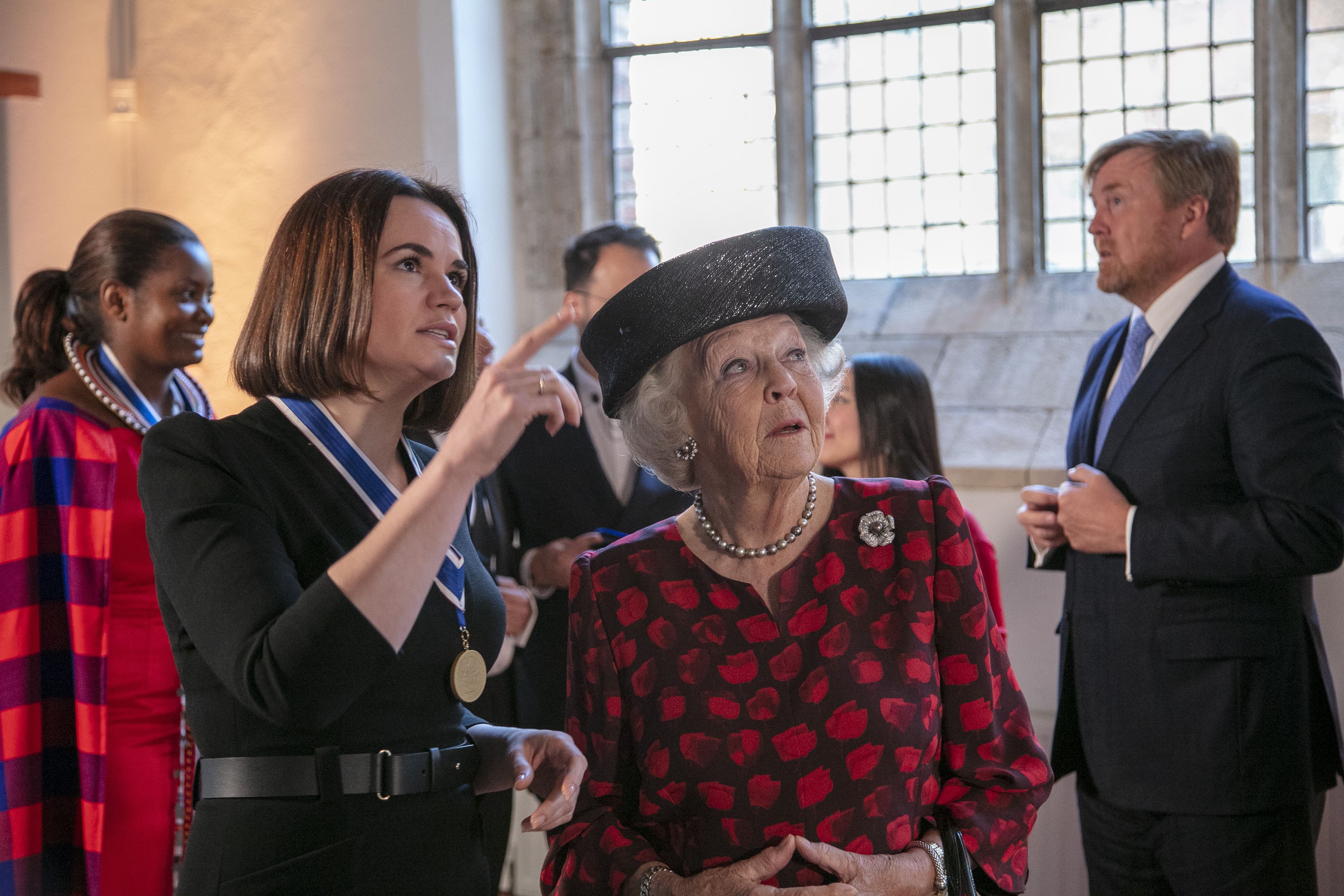 Prinses Beatrix bij 40-jarig jubileum Four Freedoms Awards | Four ...