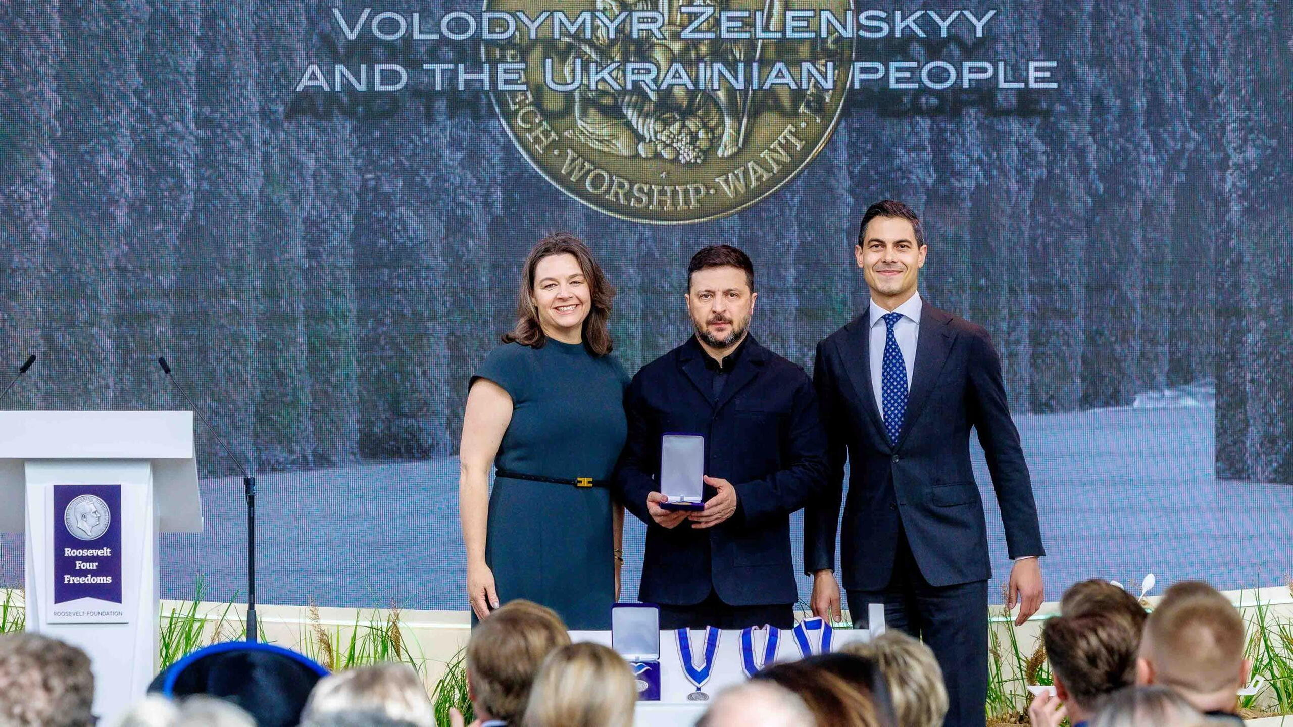 President Zelenskyy ontvangt de IFFA