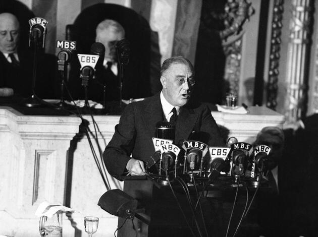Speech van Franklin D Roosevelt over de vier vrijheden