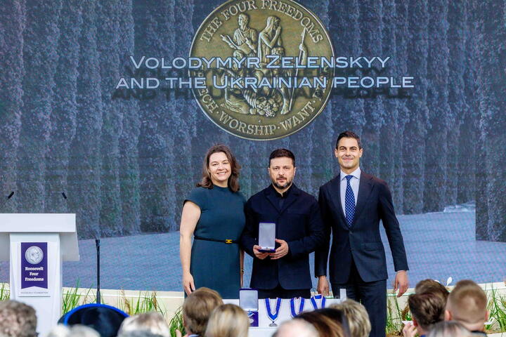President Zelenskyy ontvangt de IFFA