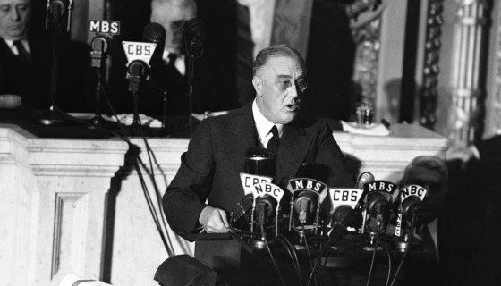 Speech van Franklin D Roosevelt over de vier vrijheden